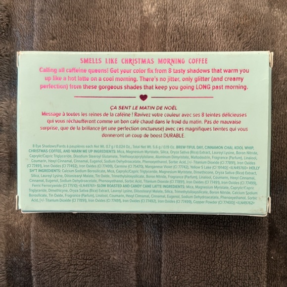 Too Faced Christmas Coffee Eyeshadow Makeup Palette - Picture 2 of 5
